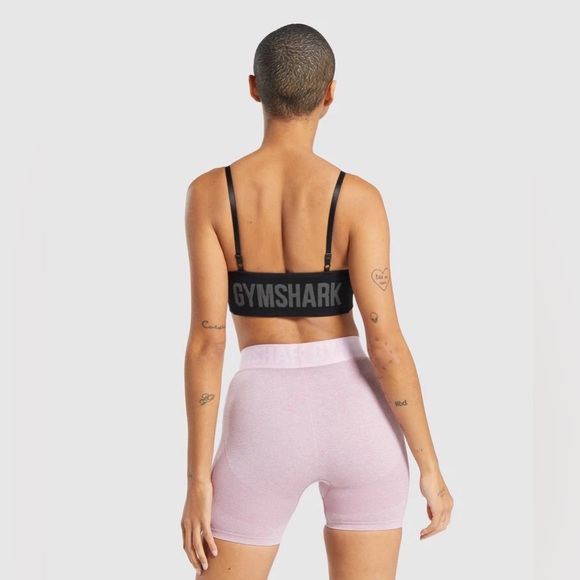 Gymshark Flex Strappy Sports Bra in Black - Picture 2 of 12